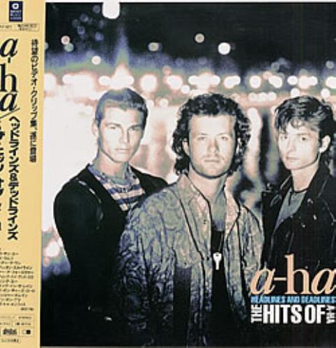 A-Ha Headlines And Deadlines - The Hits Of A-Ha laserdisc / lazerdisc Japanese AHALZHE238197