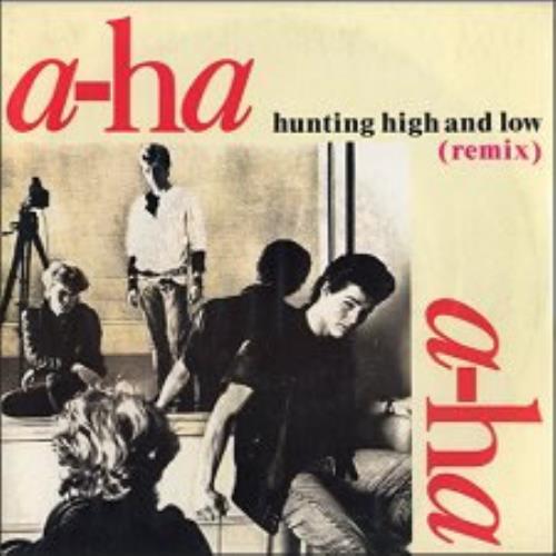 A-Ha Hunting High And Low 7" vinyl single (7 inch record / 45) French AHA07HU10640