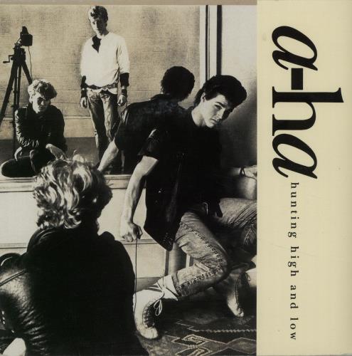 A-Ha Hunting High And Low 7" vinyl single (7 inch record / 45) Australian AHA07HU28389