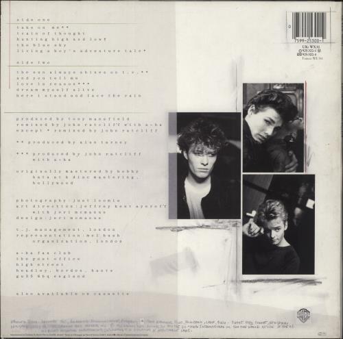 A-Ha Hunting High And Low vinyl LP album (LP record) UK AHALPHU578970