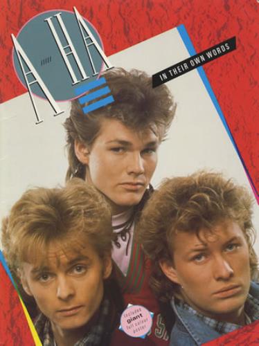 A-Ha In Their Own Words tour programme UK AHATRIN368498