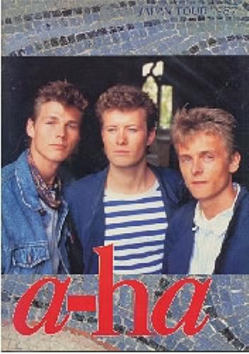 A-Ha Japan Tour 1987 tour programme Japanese AHATRJA133832