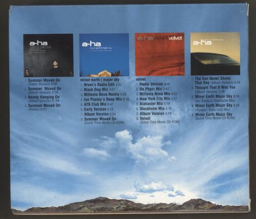 A-Ha Minor Earth Major Box box set German AHABXMI177237