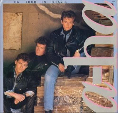 A-Ha On Tour In Brazil vinyl LP album (LP record) Brazilian AHALPON155683