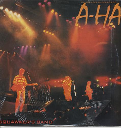 A-Ha Os Grandes Sucessos Do A-Ha vinyl LP album (LP record) Brazilian AHALPOS318850