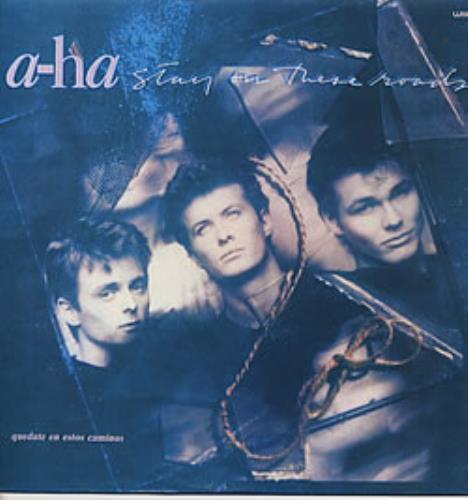 A-Ha Quedate En Estos Caminos vinyl LP album (LP record) Argentinean AHALPQU233513