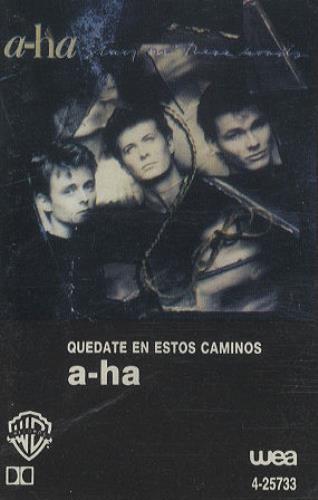 A-Ha Quedate En Estos Caminos cassette album Argentinean AHACLQU237092