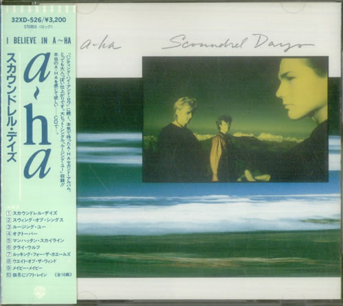 A-Ha Scoundrel Club + Obi-Strip CD album (CDLP) Japanese AHACDSC01411