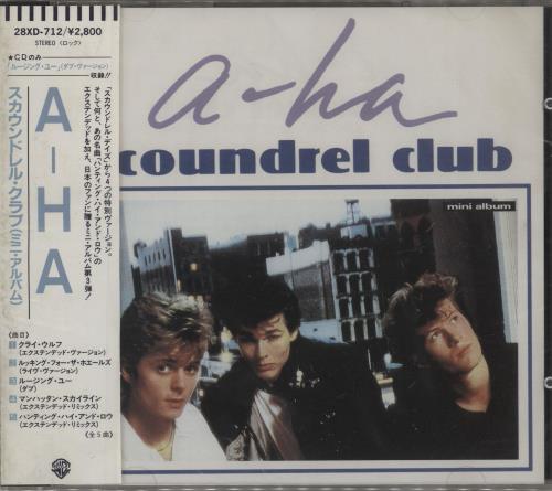 A-Ha Scoundrel Club - Sealed CD single (CD5 / 5") Japanese AHAC5SC757927