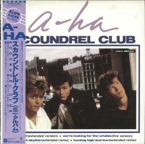 A-Ha Scoundrel Club 12" vinyl single (12 inch record / Maxi-single) Japanese AHA12SC129197