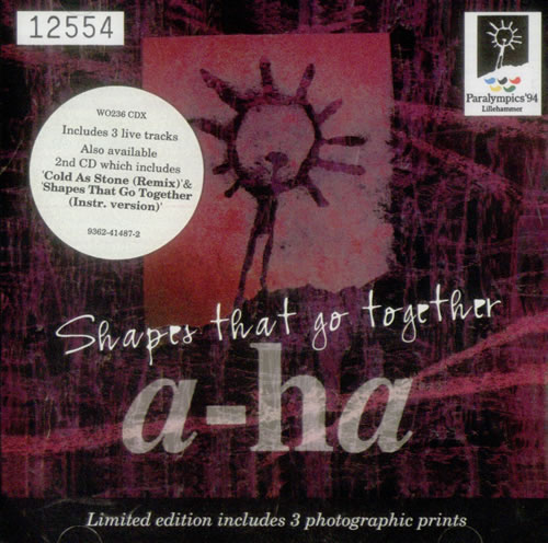 A-Ha Shapes That Go Together 2-CD single set (Double CD single) UK AHA2SSH155374