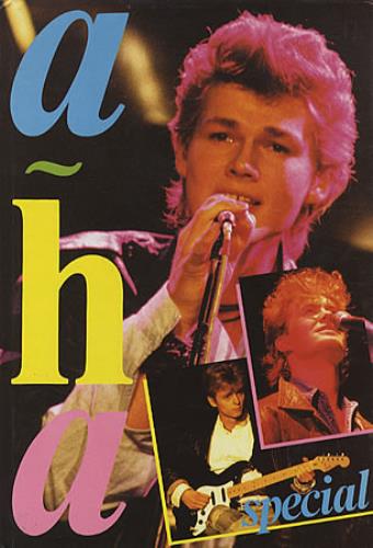 A-Ha Special book UK AHABKSP128034