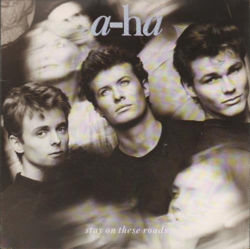 A-Ha Stay On These Roads 7" vinyl single (7 inch record / 45) UK AHA07ST38392