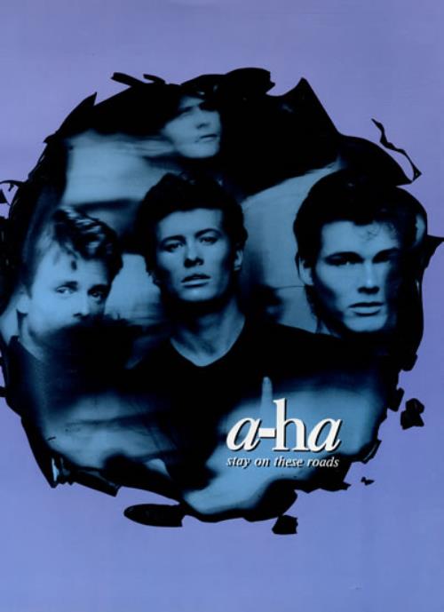 A-Ha Stay On These Roads tour programme Japanese AHATRST560271
