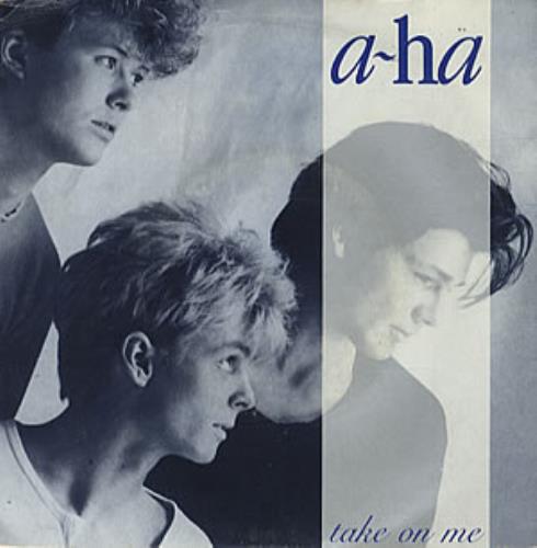 A-Ha Take On Me 7" vinyl single (7 inch record / 45) UK AHA07TA320303
