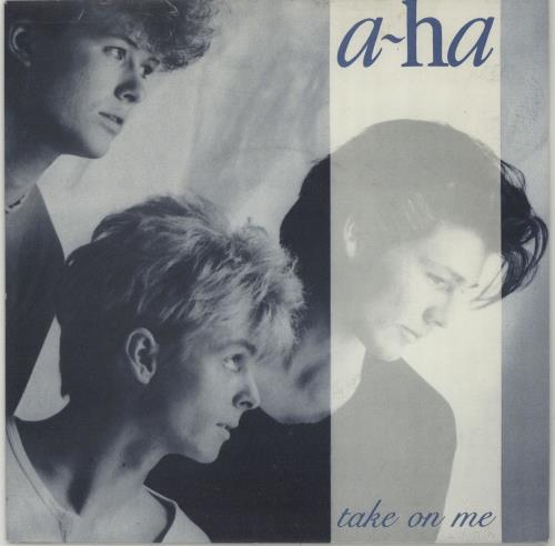 A-Ha Take On Me 7" vinyl single (7 inch record / 45) Spanish AHA07TA662540