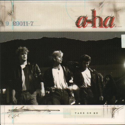 A-Ha Take On Me 7" vinyl single (7 inch record / 45) Australian AHA07TA73843
