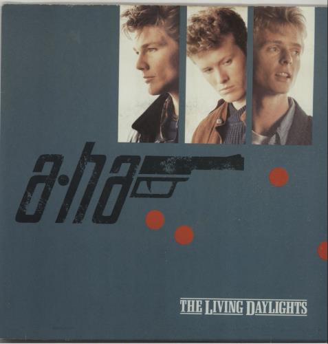 A-Ha The Living Daylights - Solid 7" vinyl single (7 inch record / 45) UK AHA07TH658054