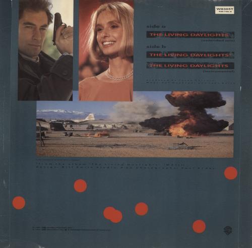 A-Ha The Living Daylights 12" vinyl single (12 inch record / Maxi-single) UK AHA12TH33823