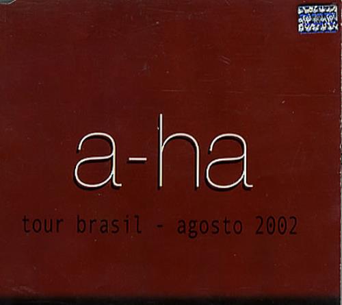 A-Ha Tour Brasil - Agosto 2002 CD single (CD5 / 5") Brazilian AHAC5TO349485