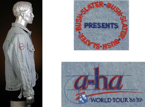 A-Ha World Tour '86 '87 jacket UK AHAJAWO436239