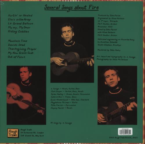 A. Savage Several Songs About Fire - Purple Vinyl - Sealed vinyl LP album (LP record) US 3D0LPSE864077