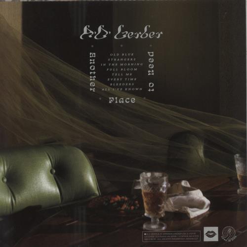 A.O. Gerber Another Place To Need - Recycled Vinyl - Autographed vinyl LP album (LP record) UK 9DXLPAN873832