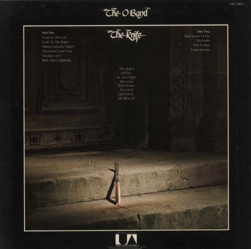 A Band Called O The Knife vinyl LP album (LP record) UK =O=LPTH869731