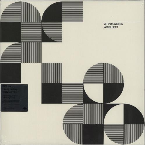 A Certain Ratio ACR Loco - White Vinyl vinyl LP album (LP record) UK CTRLPAC753096