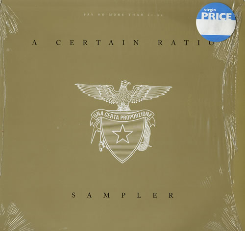 A Certain Ratio Sampler vinyl LP album (LP record) UK CTRLPSA553128