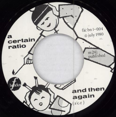 A Certain Ratio Shack Up - 1st - Brown Leaves & Blue Squares 7" vinyl single (7 inch record / 45) Belgian CTR07SH780202