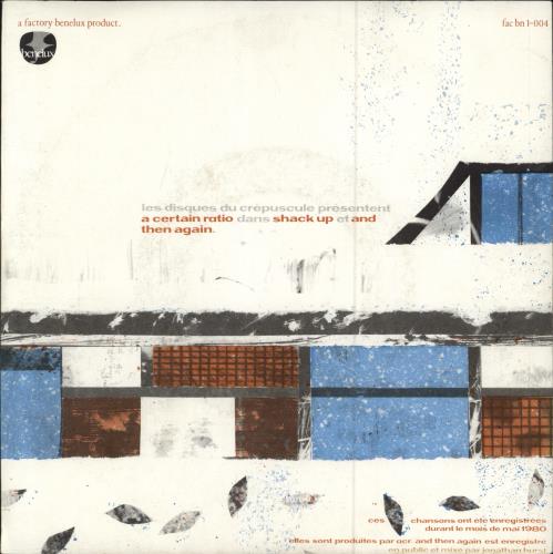 A Certain Ratio Shack Up - 1st - Brown Leaves & Blue Squares 7" vinyl single (7 inch record / 45) Belgian CTR07SH780202