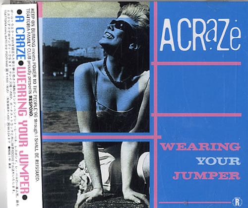 A Craze Wearing Your Jumper CD single (CD5 / 5") Japanese ACRC5WE593182