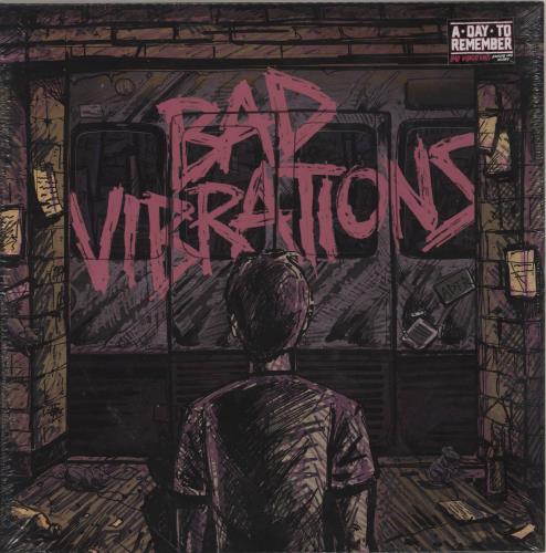 A Day To Remember Bad Vibrations + Shrinkwrap vinyl LP album (LP record) UK O70LPBA752332