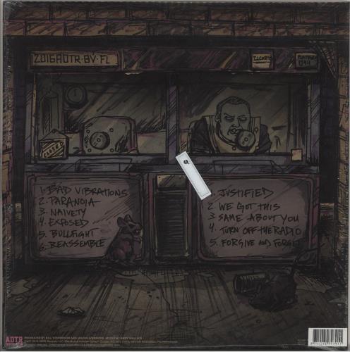 A Day To Remember Bad Vibrations + Shrinkwrap vinyl LP album (LP record) UK O70LPBA752332