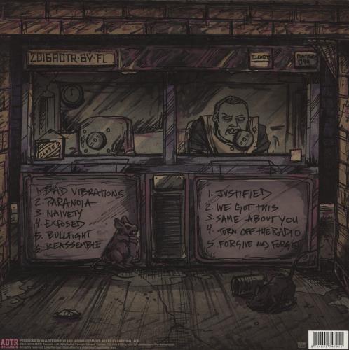 A Day To Remember Bad Vibrations - Coke Bottle Green & Baby Pink Smash Vinyl vinyl LP album (LP record) UK O70LPBA876662