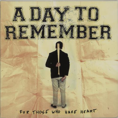 A Day To Remember For Those Who Have Heart vinyl LP album (LP record) US O70LPFO688471