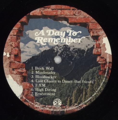 A Day To Remember You're Welcome vinyl LP album (LP record) UK O70LPYO865267