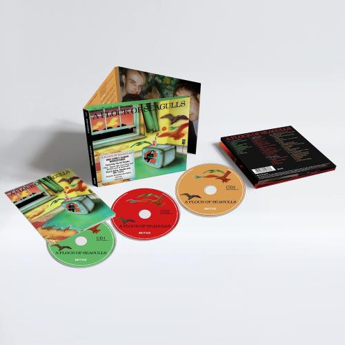 A Flock Of Seagulls A Flock Of Seagulls - Remastered + Rare Tracks - Sealed 3-CD album set (Triple CD) UK FLK3CAF807299