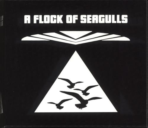 A Flock Of Seagulls Ascension - Sealed + Autographed Postcards 5-CD album set UK FLK5CAS739706