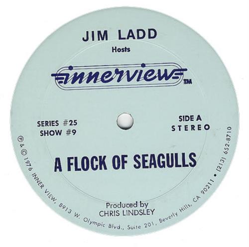 A Flock Of Seagulls Interview vinyl LP album (LP record) US FLKLPIN181059