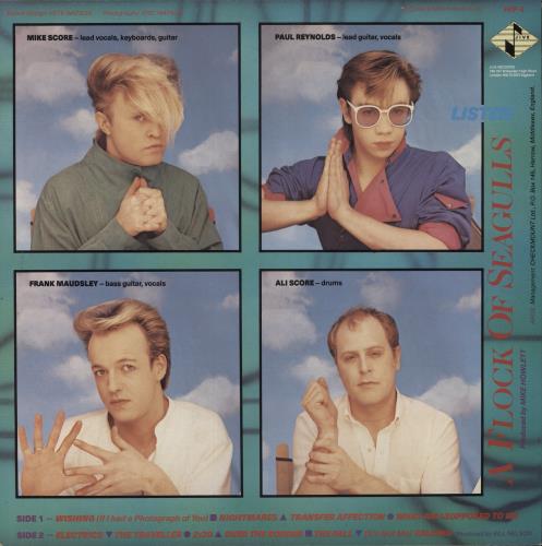 A Flock Of Seagulls Listen vinyl LP album (LP record) UK FLKLPLI541765