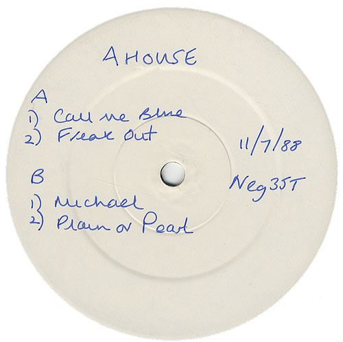 A House Call Me Blue 12" vinyl single (12 inch record / Maxi-single) UK A-H12CA434986