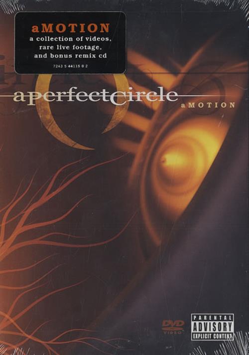 A Perfect Circle aMOTION 2-disc CD/DVD set US PFC2DAM434798
