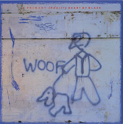 A Primary Industry Heart Of Glass 7" vinyl single (7 inch record / 45) UK PY907HE623996