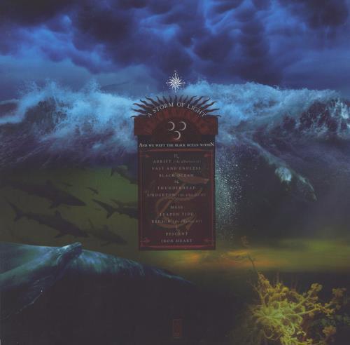 A Storm Of Light And We Wept The Black Ocean Within - Pastel Green and Light Blue Vinyl 2-LP vinyl record set (Double LP Album) US 5VP2LAN831712