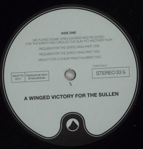 A Winged Victory For The Sullen A Winged Victory For The Sullen vinyl LP album (LP record) UK Y1QLPAW798141