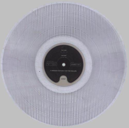 A Winged Victory For The Sullen Atomos - Clear Vinyl 2-LP vinyl record set (Double LP Album) US Y1Q2LAT827572