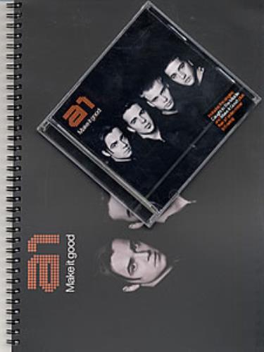 A1 Make It Good + Spiral Bound Notepad CD album (CDLP) Singapore A11CDMA217712