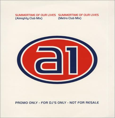 A1 Summertime Of Our Lives 12" vinyl single (12 inch record / Maxi-single) UK A1112SU163946